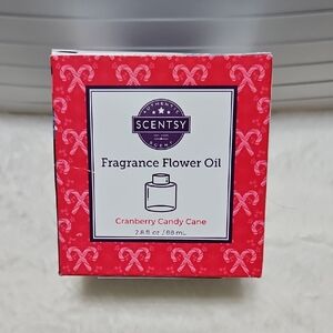 Scentsy Cranberry Candy Cane Fragrance Flower Oil